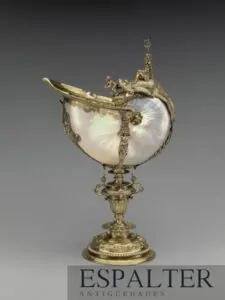 peritaje oficial para vender incensario de plata y naveta liturgica de alta epoca